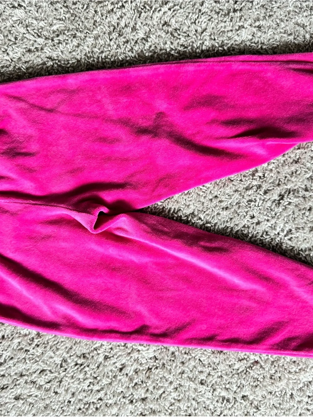 Juicy Couture Hot Pink Girls' Hooded Zip-Up Sweatshirt and Sweatpants